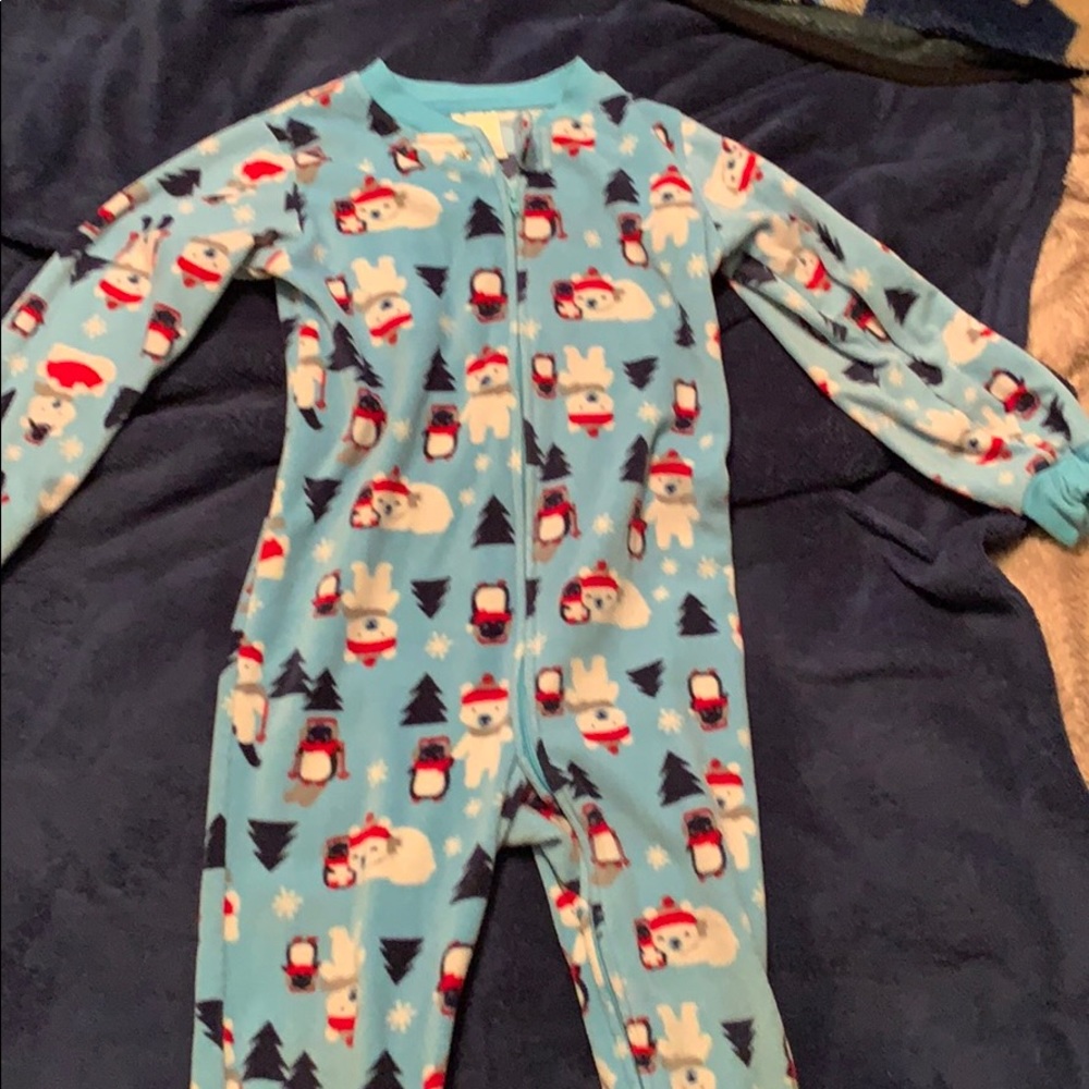 Boys one-piece soft pajama